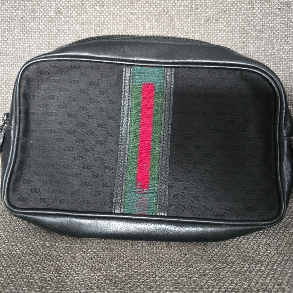 Gucci Black Leather Men's Bag - Picture 5 of 16